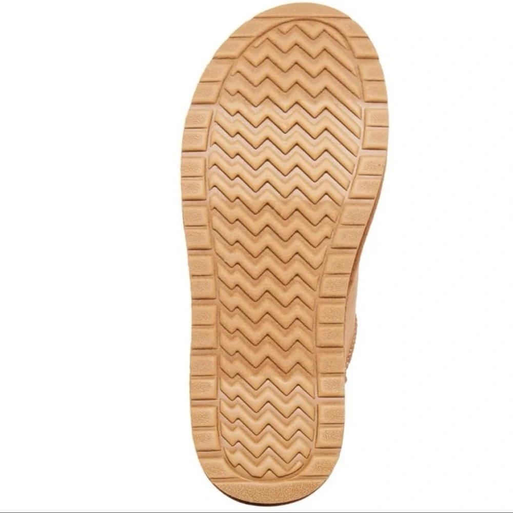 Madden Girl Tan Platform Ankle Boots